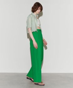 NAVE 【Nave 　洗える】シアークロップド シャツ