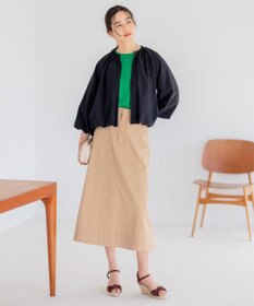 組曲 【アンサンブル対応】ハイゲージ 袖ギャザーニット