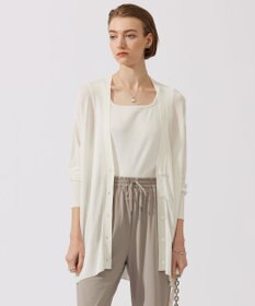 ICB 【洗える】 ドライシンセティックハイゲージ カーディガン