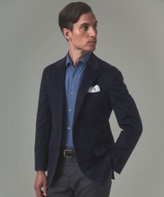 GOTAIRIKU GOLD LABEL/WEB&一部店舗限定【Thomas Mason】コットンカシミヤ フラノシャツ