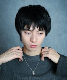 WEGO Mラインストーンモチーフネックレス