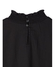 CRAFT STANDARD BOUTIQUE インドコットンシャーリングハイネックブラウス