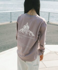 SHARE PARK LADIES 【UNISEX】吸水速乾 LMCバックプリントロングスリーブTシャツ（S・Mサイズ）