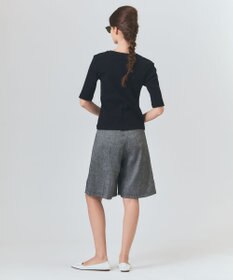 GRACE CONTINENTAL リネンデニムライクパンツ