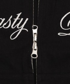 WEGO 【ユニセックスITEM/MLサイズ展開】ナンバリングカットZIPパーカー