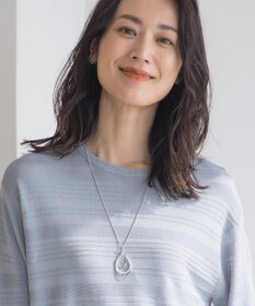 J.PRESS LADIES ドロップパール ネックレス