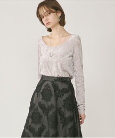 GRACE CONTINENTAL Vシルエットネックレス