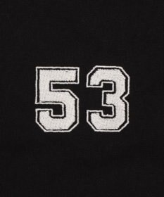 WEGO 【ユニセックスITEM/MLサイズ展開】ナンバリングカットZIPパーカー