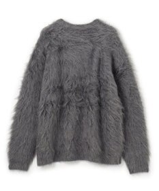 UNFILO MENS 【男女兼用】シャギー クルーネックニット