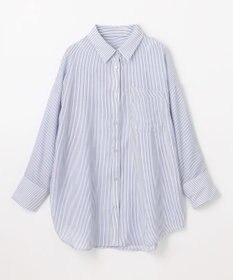 ANY シアーストライプシャツ