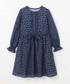 組曲 KIDS 【110-140㎝】フラワーパッチワークワンピース