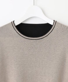 自由区 S 【洗える/マルチウェイ】リバーシブルニット セットアップ