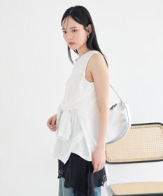 earth music&ecology マルチウェイショルダースリットトップス