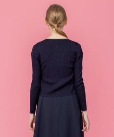 TOCCA 【洗える】SILK RIB CARDIGAN カーディガン