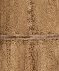 ANY SIS 【洗える】ストライプレーシー ドレス