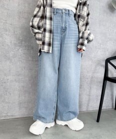 WEGO 【SMLサイズ展開】ラバーコンビ厚底スニーカー