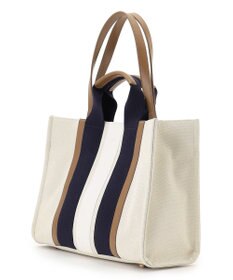 23区 【先行予約】ストライプキャンバス トートバッグ
