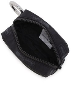 LeSportsac MICRO REC COSM/ブラックシャイン