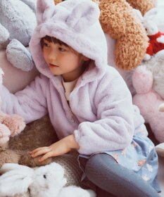 ANY KIDS アニマル 総柄 スカパン