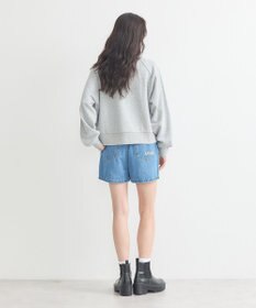 earth music&ecology チャンピオン　ｅｍａｅハーフジップ裏毛プルオーハ