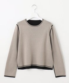 自由区 S 【洗える/マルチウェイ】リバーシブルニット セットアップ