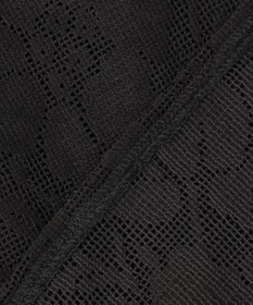 Feroux 【洗える】フラワーレース シャツ