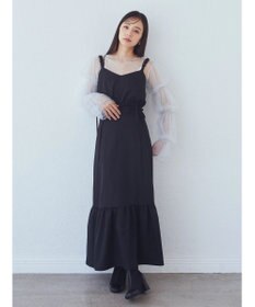 earth music&ecology マルチウェイビスチェリボンキャミワンピース