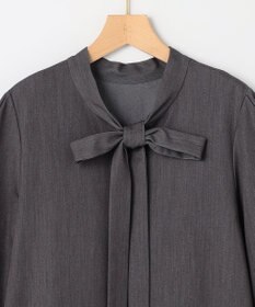 組曲 S 【前後着用可】ラメストライプボウタイ ワンピース