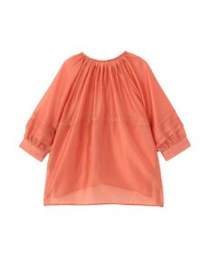 YECCA VECCA タックスリーブシアーシャツ