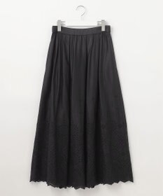 自由区 S 【カタログ掲載・洗える】エンブロイダリーローン スカート