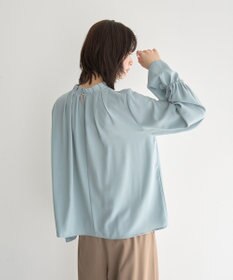 YECCA VECCA タックデザインブラウス