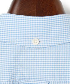 J.PRESS MEN 【KING SIZE】【クールマックス】サッカーストライプ／マイクロギンガムチェック シャツ/B.D