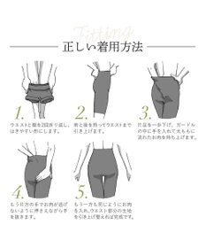 BRADELIS New York 【BRADELIS NewYork peace】綿混楽々dailyガードル23 接触冷感 吸汗速乾 サラッと快適な補正ガードル