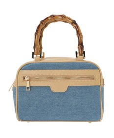 earth music&ecology バンブーテイストハンドルバッグ