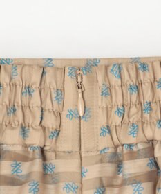 組曲 S 【セットアップ対応可】モノグラムプリントフレアスカート