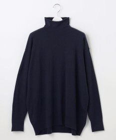 自由区 【洗える】ソフトウールハイゲージハイネック ニット