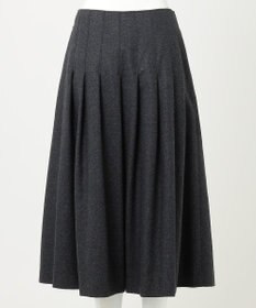 23区 【R(アール)】ウールラメ タックラップスカート