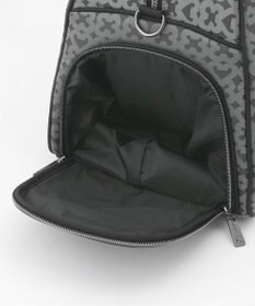 23区GOLF 【UNISEX】モノグラムボストンバッグ　シューズ収納付きの大容量　ショルダー持ちも可能