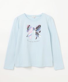 ANY KIDS ミラクルスパンコール長袖Tシャツ