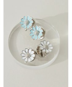 Green Parks ・ＨＡＬＦ　ＴＩＭＥ　リバーシブルフラワーイヤリング