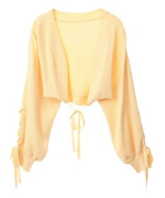 Green Parks ｄａｚｚｌｉｎ　ニットボレロ