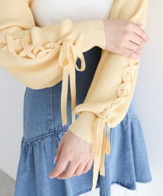 Green Parks ｄａｚｚｌｉｎ　ニットボレロ