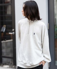 WEGO 【WEB限定/25年秋冬新作/ユニセックス着用ITEM】別注USPOLOハーフZIPPO