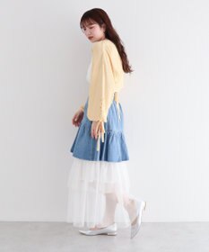 Green Parks ｄａｚｚｌｉｎ　ニットボレロ