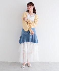 Green Parks ｄａｚｚｌｉｎ　ニットボレロ