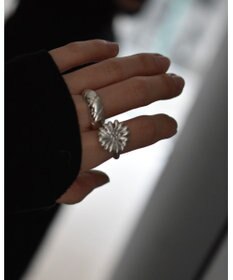 yoaa シルバー925 キクリング