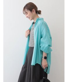 AMERICAN HOLIC 接触冷感＋速乾　強撚シアーボイルＢＩＧシャツ