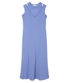 Green Parks カットワークデザインカットソーワンピース