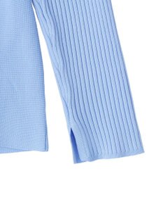 YECCA VECCA ペプラムカーディガン