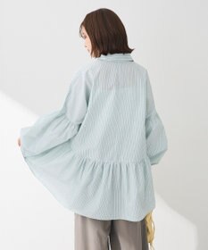 Green Parks ・ＥＬＥＮＣＡＲＥ　ＤＵＥ　ストライプシャツチュニック